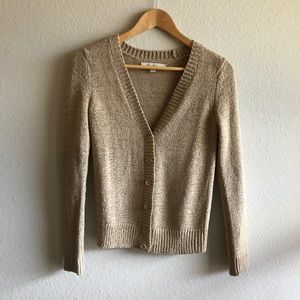Ann Taylor Loft Tan Cardigan